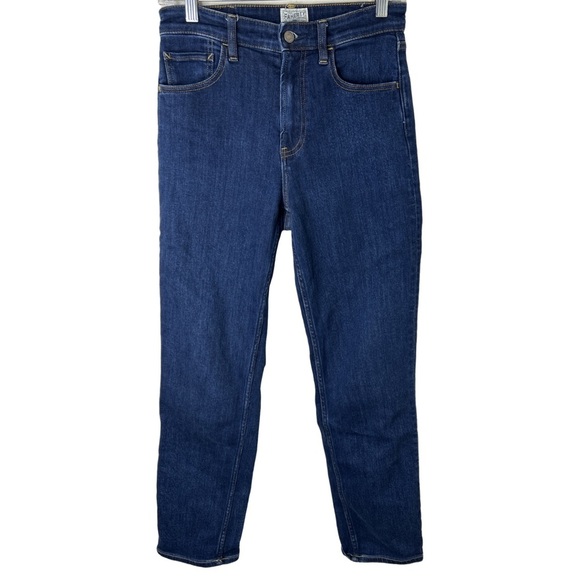 Faherty Denim - FAHERTY Organic Cotton Straight Leg Dark Wash Jeans Size 28